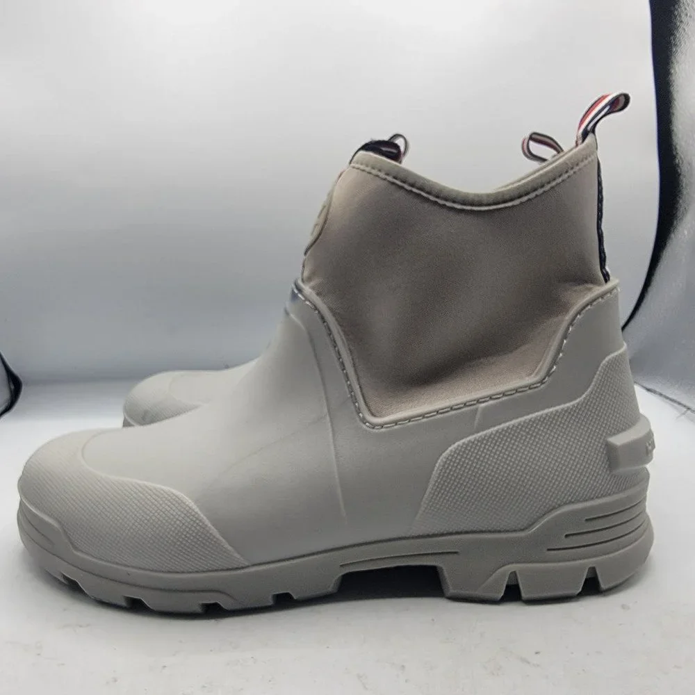 Tommy Hilfiger Womens Size 9 Gray Candid Short Rain Boots Outdoors